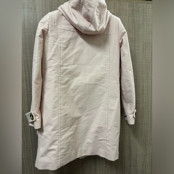 Boden Women’s Cotton Blend Coat Jacket Hooded US Size 2 Light Pink - Picture 2 of 8